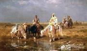 Arab or Arabic people and life. Orientalism oil paintings  361 unknow artist